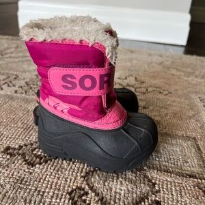 Sorel Snow Commander Boots Toddler Size 6